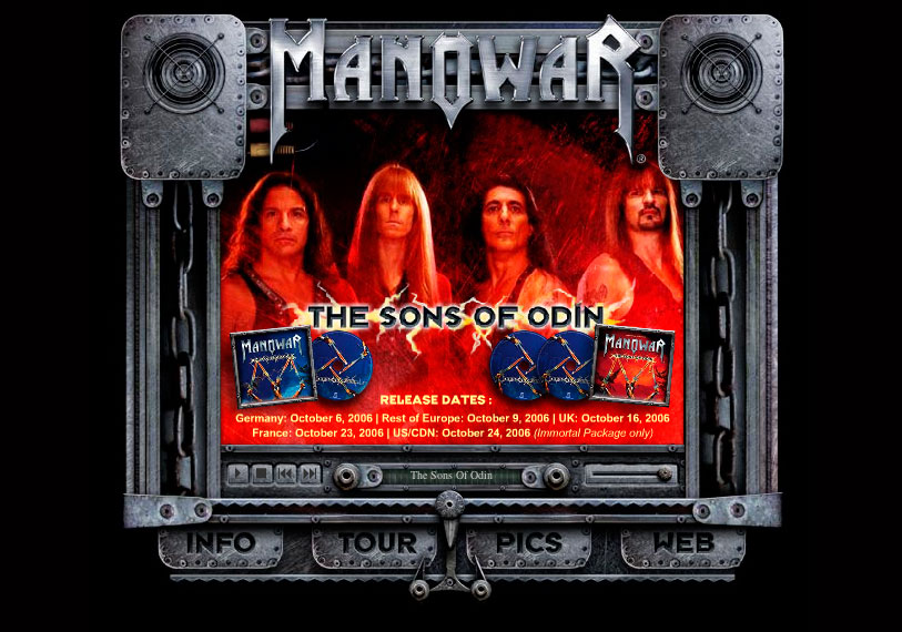 Manowar The sons Of Odin