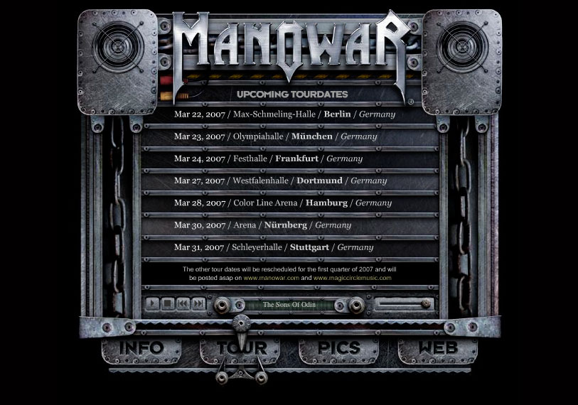 Manowar The sons Of Odin