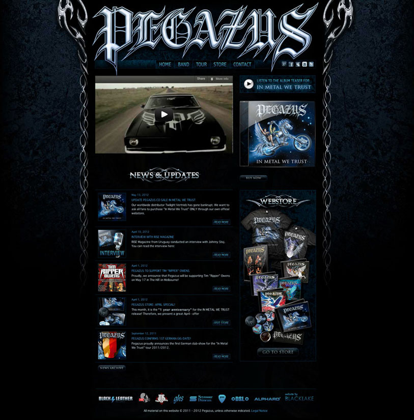 Pegazus In Metal We Trust