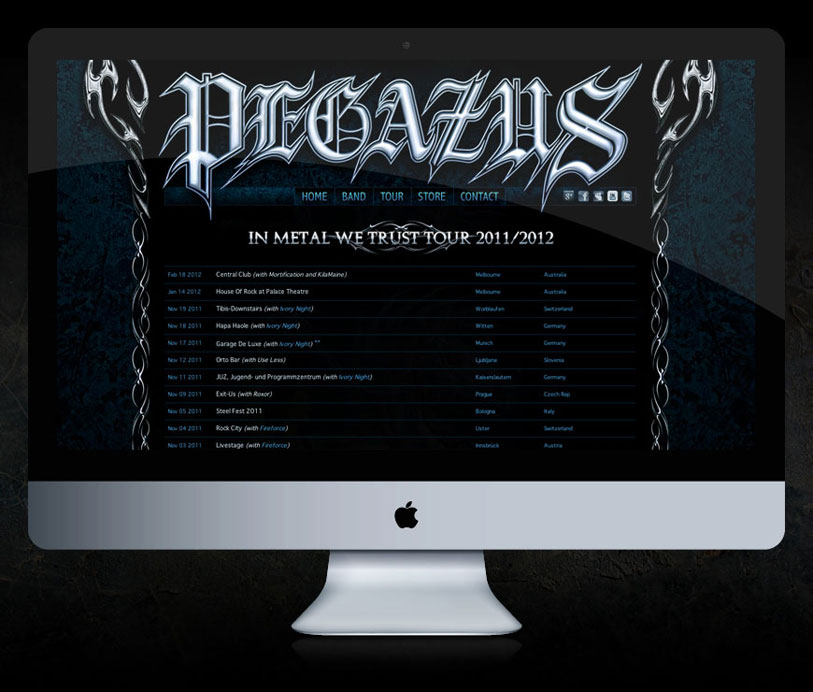 Pegazus In Metal We Trust